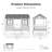 Forest Metal Twin Loft Bed-203125920