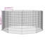 Enclos galvanisé à 10 panneaux pour animaux Tucker Murphy Pet ™-1615375142