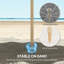 174cm Beach Parasol-1702028051