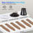 Cliffes 51" Flush Mount Ceiling Fan And Remote Control,Quiet DC Dimmable 6 Blades-114822757