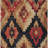 3' X 5' Rust And Charcoal Aztec Washable Indoor Outdoor Area Rug