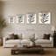 «Ink Flower I Cream» par Sara Zieve Miller - Impression sur toile-2081713830-2081713845