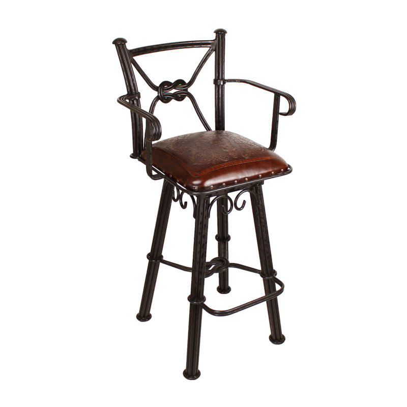 Tabouret Hoon, Brun antique