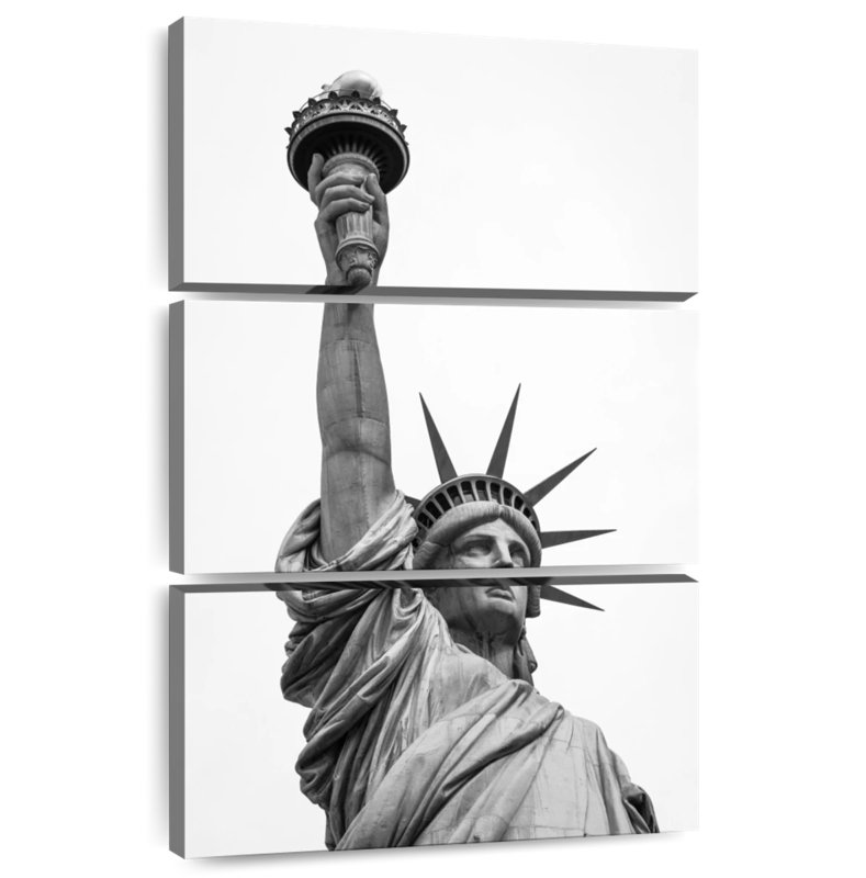 Nicci, statue de la liberté, H 74 po x l 48 po