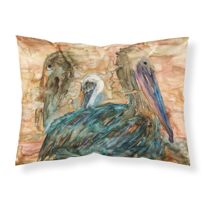  Taie d'oreiller Abstract Pelicans