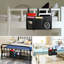 Bedside Caddy Grand sac de rangement pour lit superposé, lits d'hôpital, rails de lit de bébé-708848121