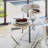 Round Tempered Glass Dining Table