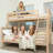 Brubaker Kids Twin Over Full Bunk Bed-1435831972