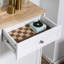 Armoire poubelle inclinable avec tiroir Kitchen