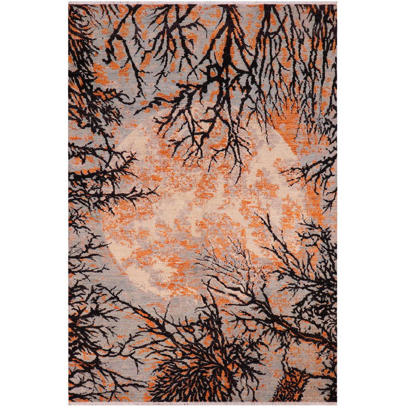 Dortly One-of-a-Kind 6' X 8'9" Wool Area Rug