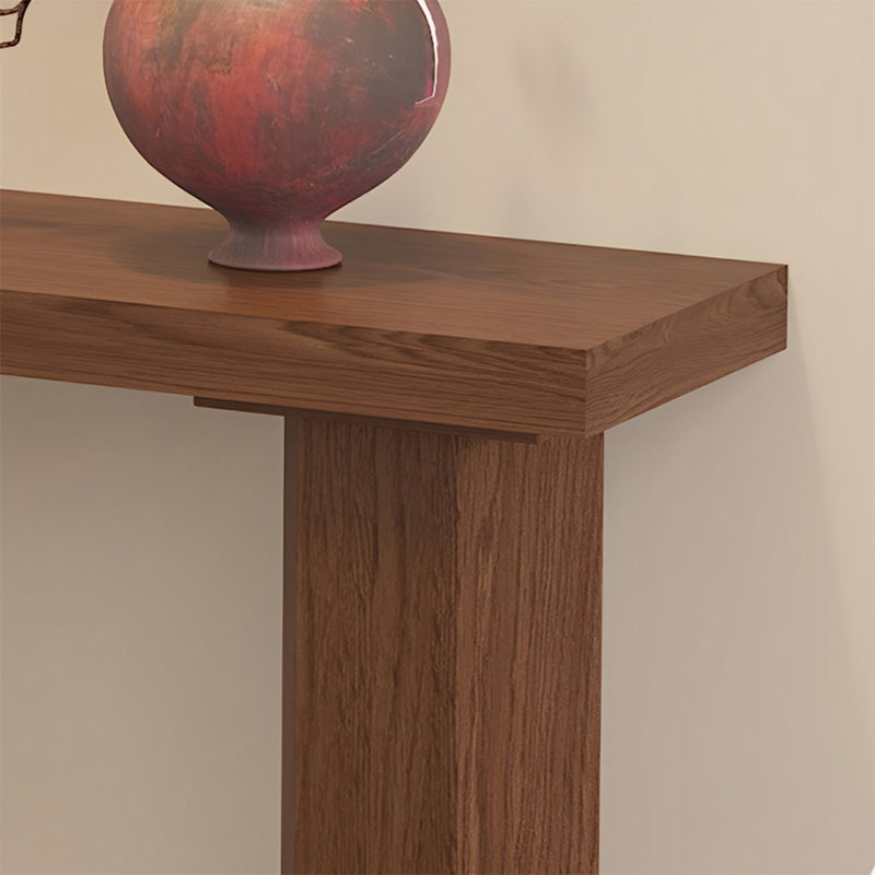 Console Modern Minimalist, H 31,5 po x l 55,12 po x P 11,81 po, Brun