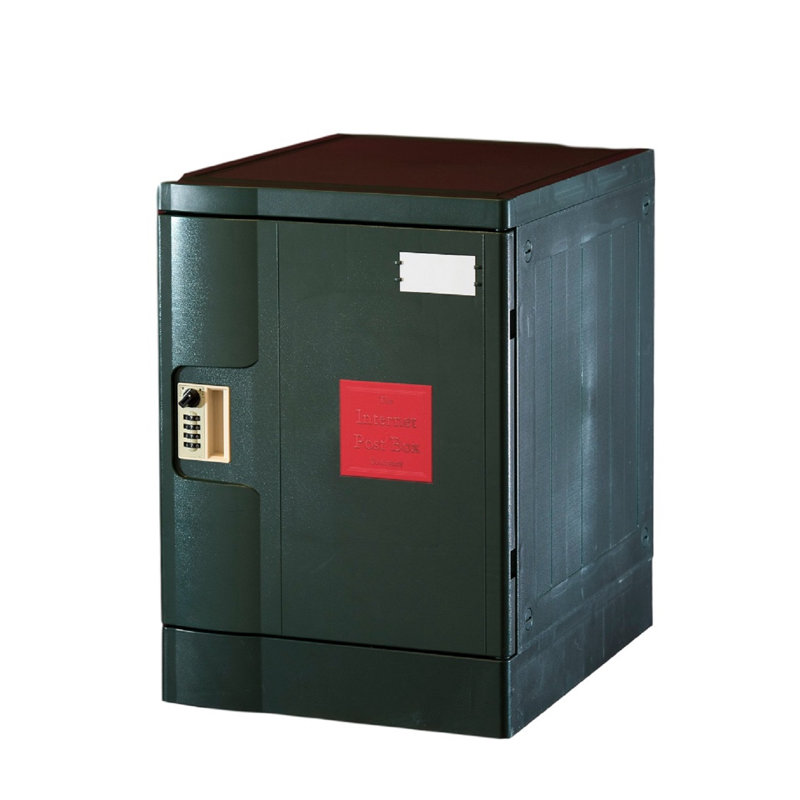 Tarsha Plastic Parcel Box, Green