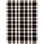 Tattersall Black Handwoven Indoor/Outdoor Rug