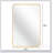Metal Framed Rectangular Bathroom Mirror With HD Glass And Shatterproof Safety, Perfect For Modern Interiors.-1804128376-1804128377