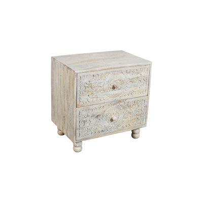 Table de chevet 2 tiroirs Malley