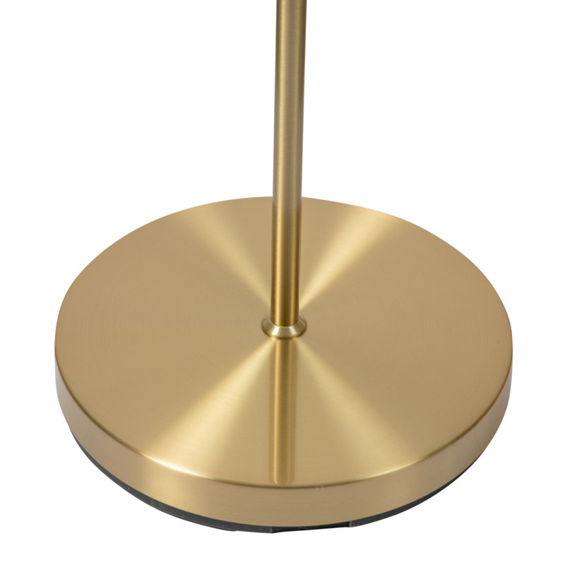 Gracie 160cm Novelty Floor Lamp, Satin Brass