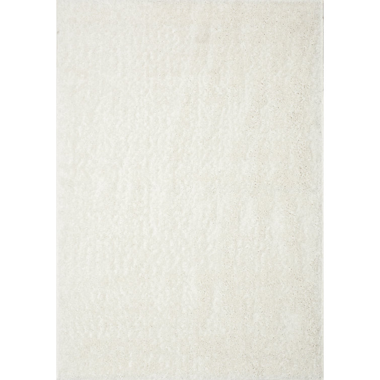 Jayceonna Cream Tonal/Solid Polypropylene Stain Resistant Living Room Carpet