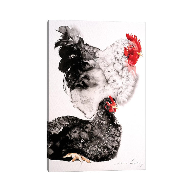 Hensome Pair V by Soo Beng Lim - Wrapped Canvas Painting, 101.6 cm H x 66.04 cm W x 3.175 cm D