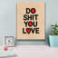«Do What You Love» par Andreas Magnusson, art mural sur toile-1830083249