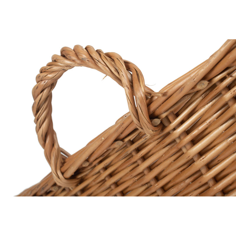 Willow Bread Display Tray Basket, Large