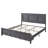 Farmhouse Platform Bedframe, Wood Bed Frame With 52" Tall Headboard-2119711912-2119711905