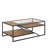 Bedonia Glass Top Coffee Table