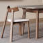 Ensembles de table de salle à manger rectangulaires légers de style luxueux-106302081