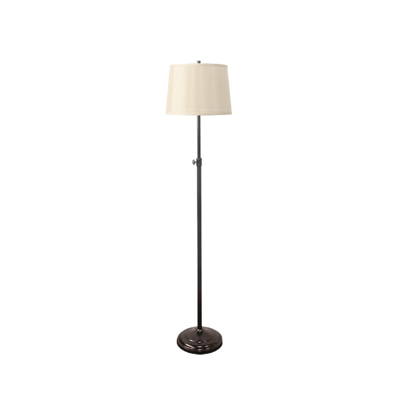 Lampe sur pied 62 po Encanto, Crème, Bronze frotté à l'huile