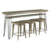 Ozan 78" Console Table and Stool Set