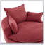 Upholstered Swivel Accent Chair-1351914157