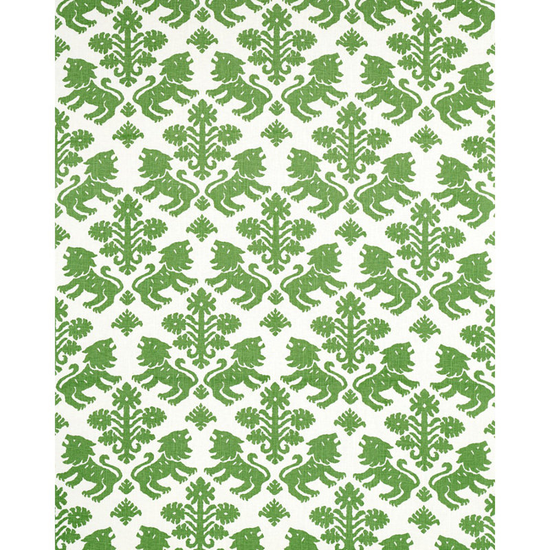 Tissu Regalia, Vert