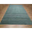 Tapis oriental rectangulaire bleu en laine noué à la main 9 pi 0 po x 12 pi 0 po - MOA10276577