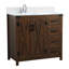 Ensemble de meuble-lavabo simple 36 po Slayton-1961482745