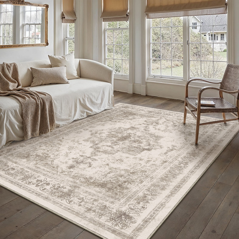 Oriental Area Rug, Teal, Rectangle 160 x 230 cm