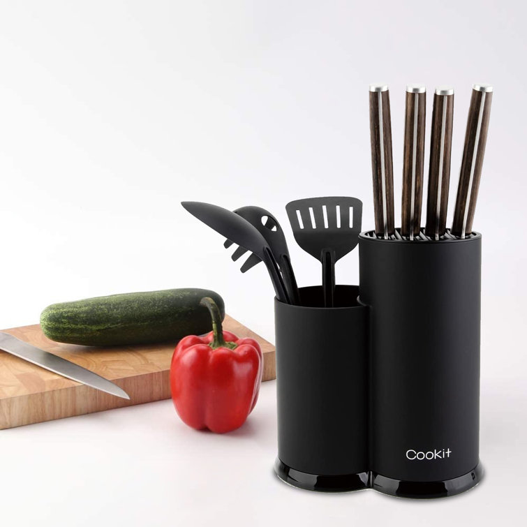 Knife Block Without Knives, Cookit Universal Round Knife Block