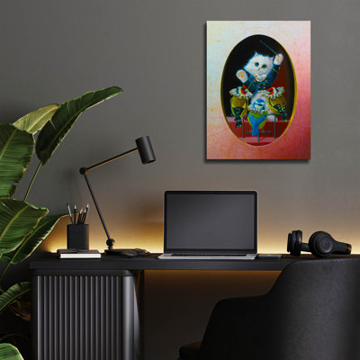 'Singing Master' by Valery Vecu Quitard, Acrylic Glass Wal Art