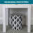 JVL Polypropylene WITH SILVER METAL TRIM ON TOP Bin