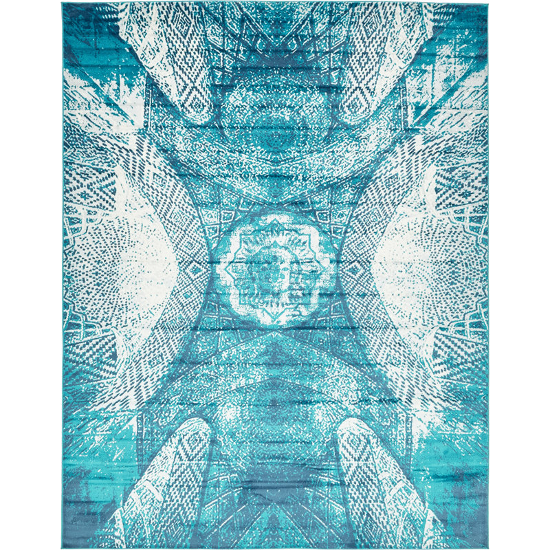 Affleck Geometric Indoor Rug, Rectangle 8' x 10'