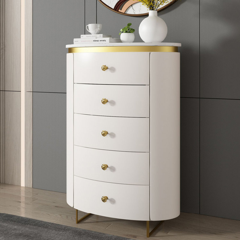 Commode minimaliste légère et luxueuse