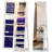 21.6'' Wide Freestanding MDF Jewelry Armoire-232934242