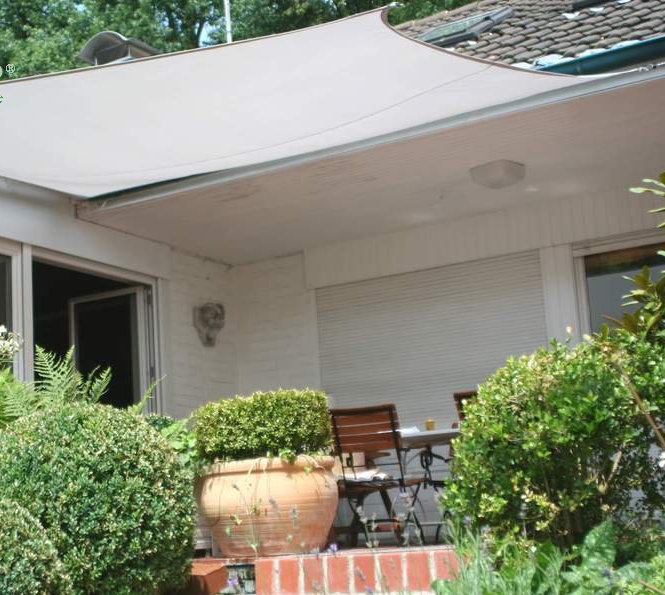 Naaman 4m x 3m Rectangular Shade Sail, Grey