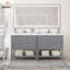 Ensemble de meuble-lavabo double 36 "avec miroir-82392968
