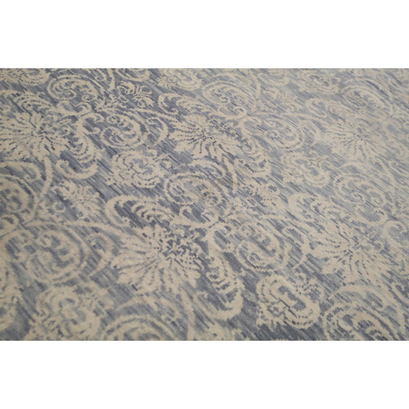South Sea Wool Damask Area Rug