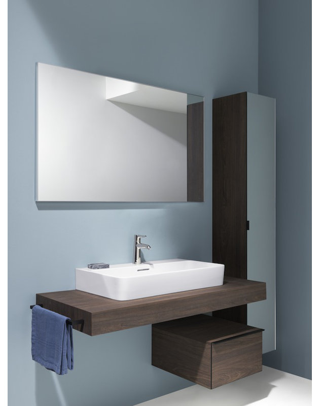 Val 21.65'' L Bathroom Sink, Single Hole