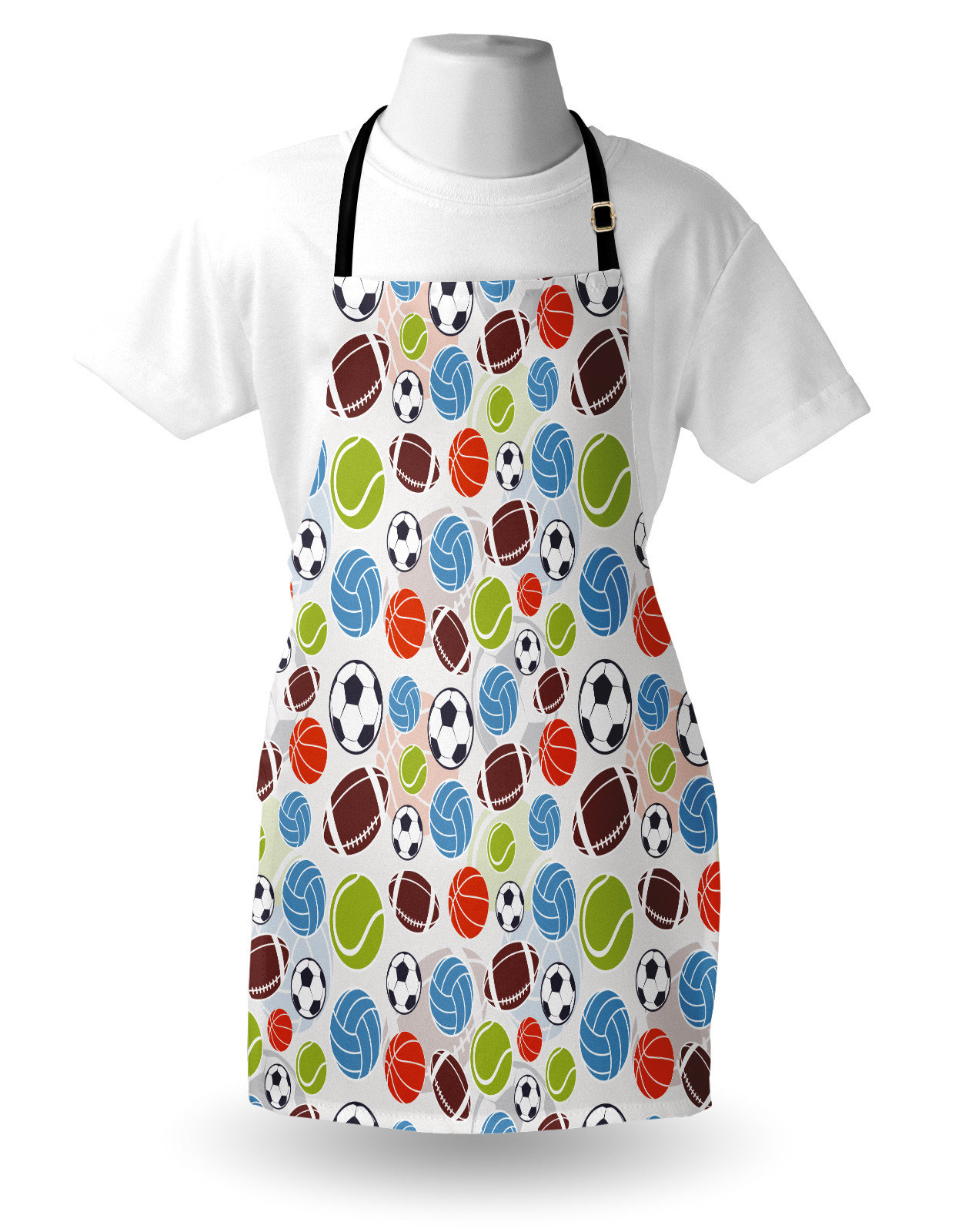 East Urban Home Sport Apron Unisex, Basketball and Football, Adult Size ...