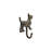 CAST IRON HOOK - FantasHome Wall Mounted Cast Iron Home Décor Single Hook (Dog)