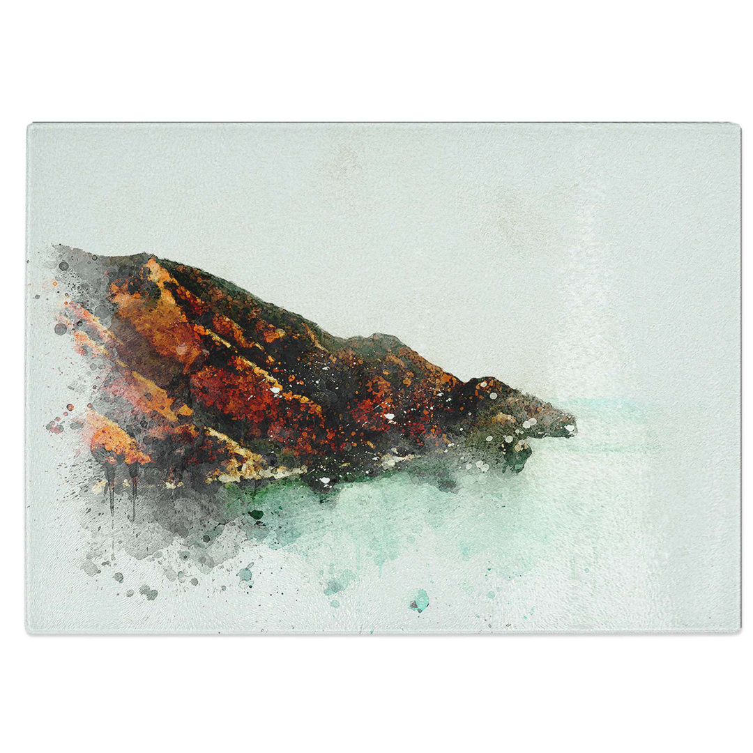 Tempered Glass Taganga Santa Marta in Colombia Chopping Board