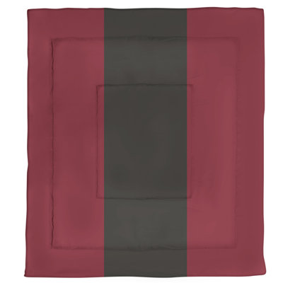 Polyester Box Stitch Striped Comforter