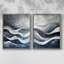 ABSTRACT Series CDLxxv - reproduction encadrée de qualité supérieure - prête à être accrochée - aucun clou requis - aucun clou requis-211701855-211702181