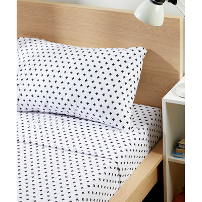 Kershaw 100% Cotton Geometric Sheet Set